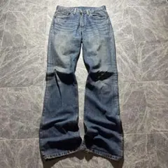 00s archive levi's flare denim fade ヒゲ