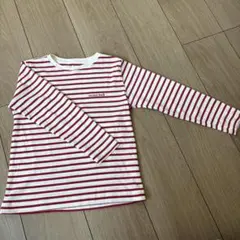 キッズ　mont-bell ボーダー 長袖Tシャツ 140cmのサムネイル