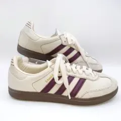 希少 adidas SAMBA OG ワンダーホワイト マルーン 22.5