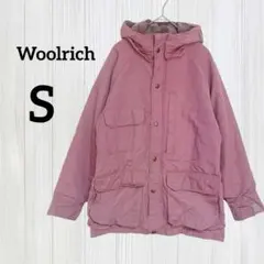 Woolrich WOMAN【S】フード付 ピンク ジャンパー アウトドアのサムネイル