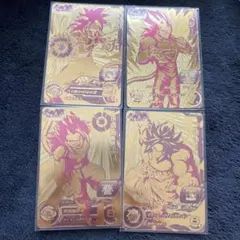 スーパードラゴンボールボールヒーローズSH1CP1 CP4 16枚セット極上美品 スーパードラゴンボールボールヒーローズSH1CP1 CP4 16枚セット極上美