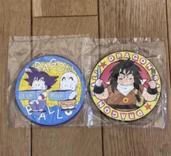 ドラゴンボール　一番くじ　ラバーコレクション　コースター　2種