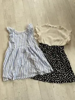 BREEZE・H&M 女の子 ワンピース 2枚セット 100㎝