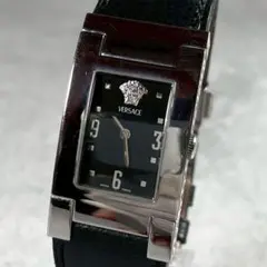 稼働 VERSACE QUARZ ヴェルサーチ クォーツ メデューサ スクエア