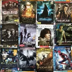 洋画DVD12枚セット　レンタル落ち