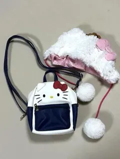 USJ ハローキティ バックと帽子セット