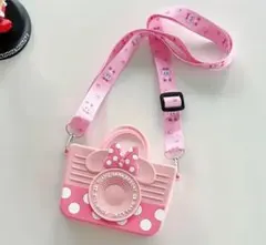 【2個限り】超可愛い✨✨ミニー・マウス カメラ型ショルダーバッグ
