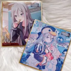 ②プロセカ ミニ色紙 59B WL2 特訓前後 宵崎奏 - メルカリ
