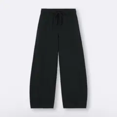 GU スウェットバレルレッグパンツ