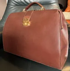 ヤ*ダ様 バーバリー　ブラウン　レザー ダレスバッグ