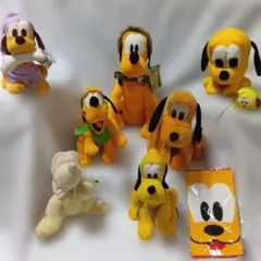 東京ディズニーリゾート プルート ぬいぐるみバッジセット 新品未使用