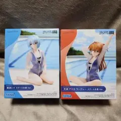 エヴァンゲリオン Yumemirize レイ、アスカ フィギュア 2種セット