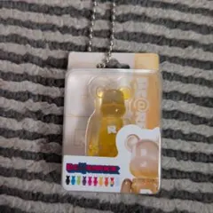 BE@RBRICK ベアブリック マスコットキーホルダー イエロー