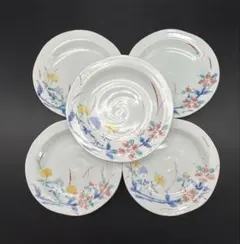 今泉今右衛門　絵皿　飾り皿　錦花絵皿　直径16.5cm ５枚　中皿 今泉今右衛門 絵皿 飾り皿 錦花絵皿 直径16.5cm 5枚 中皿 - メルカリ