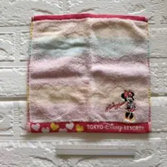 東京ディズニーリゾート ミニーマウス タオル ハンカチ
