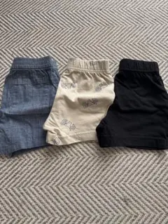 ⭐︎最終値下げGAP ハーフパンツ3点セット　90センチ