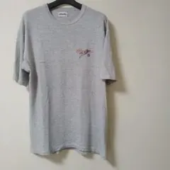 lotto サッカー刺繍 半袖Tシャツ グレーのサムネイル