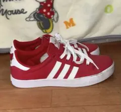 adidas 値下げ可能 レッドスニーカー シューズ 男女可 25cm~25.5