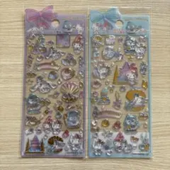 サンリオキャラクターズ エンボスステッカー 3D うるちゅる 2点セット ②