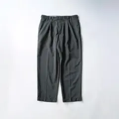 SLATESスレイツ 90s ツータックスラックス チャコール W36 L30 - メルカリ