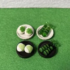 柏餅とちまき　ガラス細工　ミニチュア 2026年最新】柏餅 ちまきの人気アイテム - メルカリ