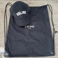 新品未使用　CELINE コーデュロイ ベースボールキャップ 収納袋付きのサムネイル