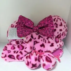 ディズニー ヒョウ柄 レオパード ファンキャップ ピンク