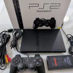 【動作確認済】PlayStation2 SCPH−70000 外箱付き一式