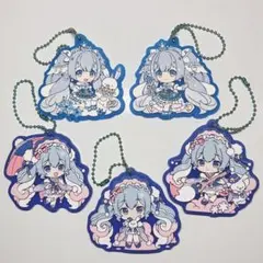 初音ミク　雪ミク 2019 2023　あそーと　B賞　ラバーマスコット