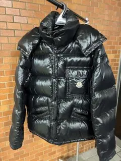 補修あり MONCLER モンクレール k2 ダウンジャケット ブラック - メルカリ