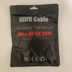 USB C to HDMIケーブル 4K対応