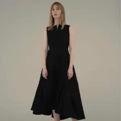 【美品】laubeblanc Keyneck Jacquard Dress M