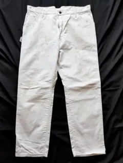 雰囲気抜群 Dickies ディッキーズ　ペインターパンツ　W３８L３０　白