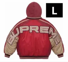 Supreme Hooded Stadium Jacket "Red"