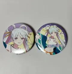 超かぐや姫！ キャラバッジコレクション 月見ヤチヨ A B 缶バッジ