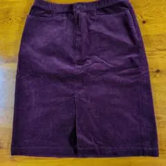 OLD UNIQLO 　紺タグ　ユニクロ　コーデュロイ　スカート　Lサイズ