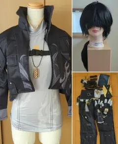 ジョジョ ナランチャ Sサイズ ウィッグ付き コスプレ衣装 - メルカリ