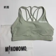 minomomo ブラトップ ピスタチオグリーン Sサイズ