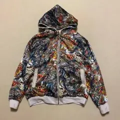 リバーシブル パーカー