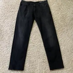 PT-TORINO SWINGブラック ストレッチスリムフィットデニム　30”