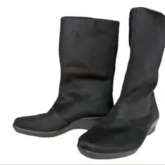 【美品】ワコール Tear GORE-TEX 防水ブーツ 23.5 3E 黒のサムネイル