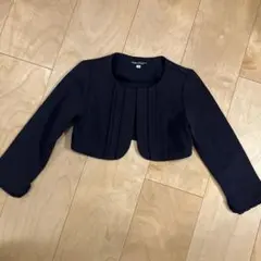 bebe 紺色ボレロ　110センチ　お受験　フォーマル
