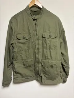 ZARA オリーブ ミリタリージャケット