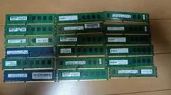 DDR3 4GB メモリ 複数メーカー　デスク用　総72gb DDR3 4GB メモリ 複数メーカー デスク用 総72gb - メルカリ