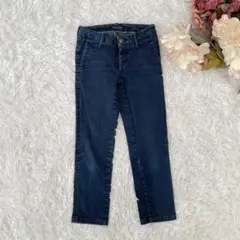 SASSON Bellin デニムパンツ ブルー系 ストレッチ 日本製サイズ23のサムネイル