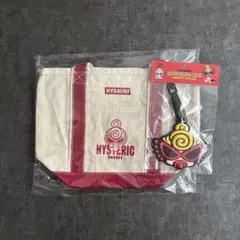 ヒステリックミニ　名古屋限定トートバック　ピンク小　ラバーネームホルダーのサムネイル