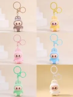 LABUBU ラブブ　キーホルダー 6体セット