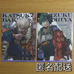【新品】最強ジャンプ　僕のヒーローアカデミア　クリアファイル　2種　爆豪　緑谷