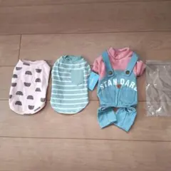 犬服 3点セット 韓国 明洞