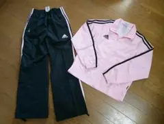 adidas ジャージ上下 130cm